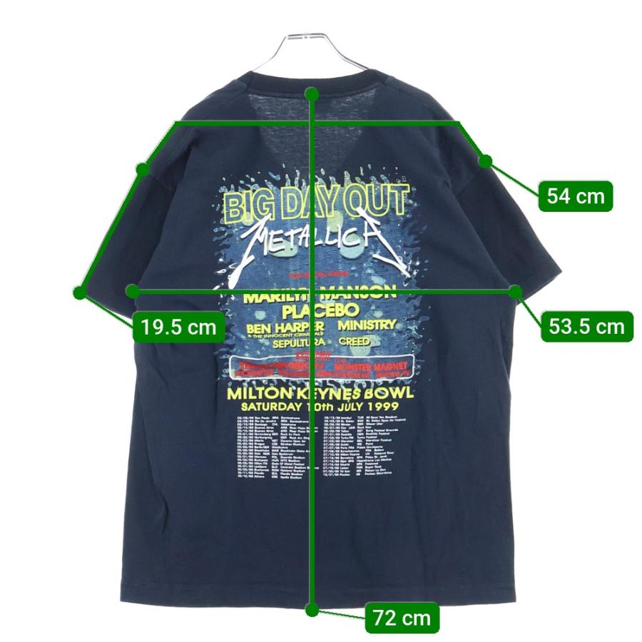 VINTAGE ヴィンテージ 99s METALLICA メタリカ ツアー半袖Tシャツ 