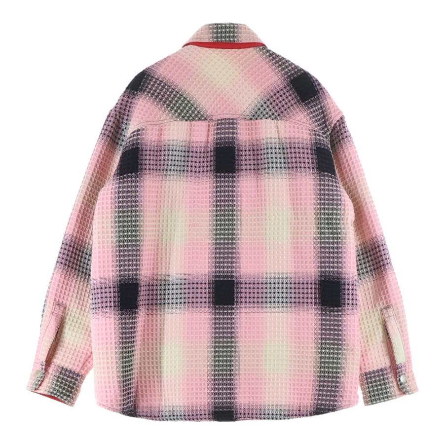 DIESEL チェック柄コート ピンク XS オシャレ カジュアル Desigual（デシグアル） コート チェスターコート チェック柄 オーバー