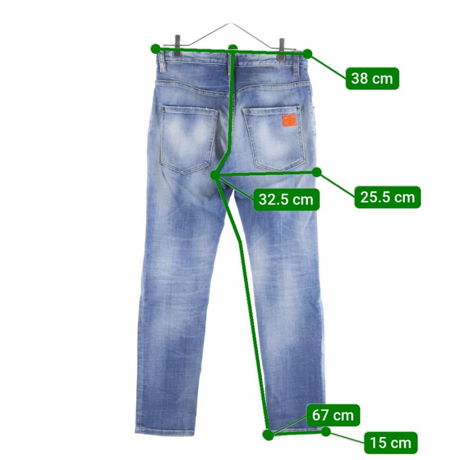 DSQUARED2（ディースクエアード） 23SS LIGHT CLEAN WASH SKATER JEANS
