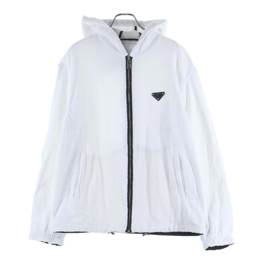 PRADA（プラダ） 22SS Cotton Terry ナイロン トライアングルロゴ 三角