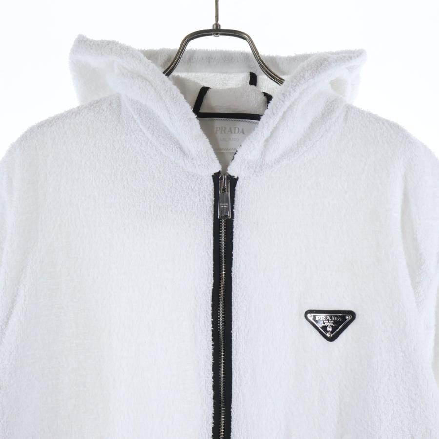 PRADA（プラダ） 22SS Cotton Terry ナイロン トライアングルロゴ 三角
