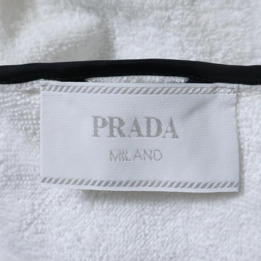 PRADA（プラダ） 22SS Cotton Terry ナイロン トライアングルロゴ 三角