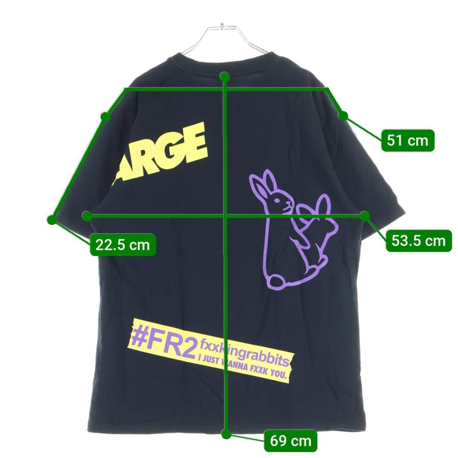 FR2 エフアールツー ×XLARGE ×エクストララージ 両面ロゴプリント