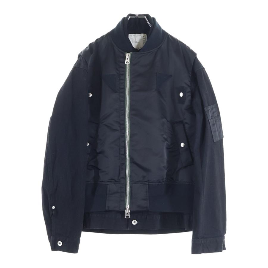 sacai（サカイ） 22AW Nylon Twill Mix Blouson ナイロンツイル