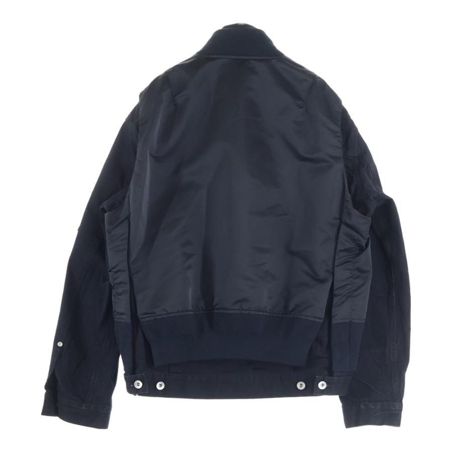 sacai（サカイ） 22AW Nylon Twill Mix Blouson ナイロンツイル