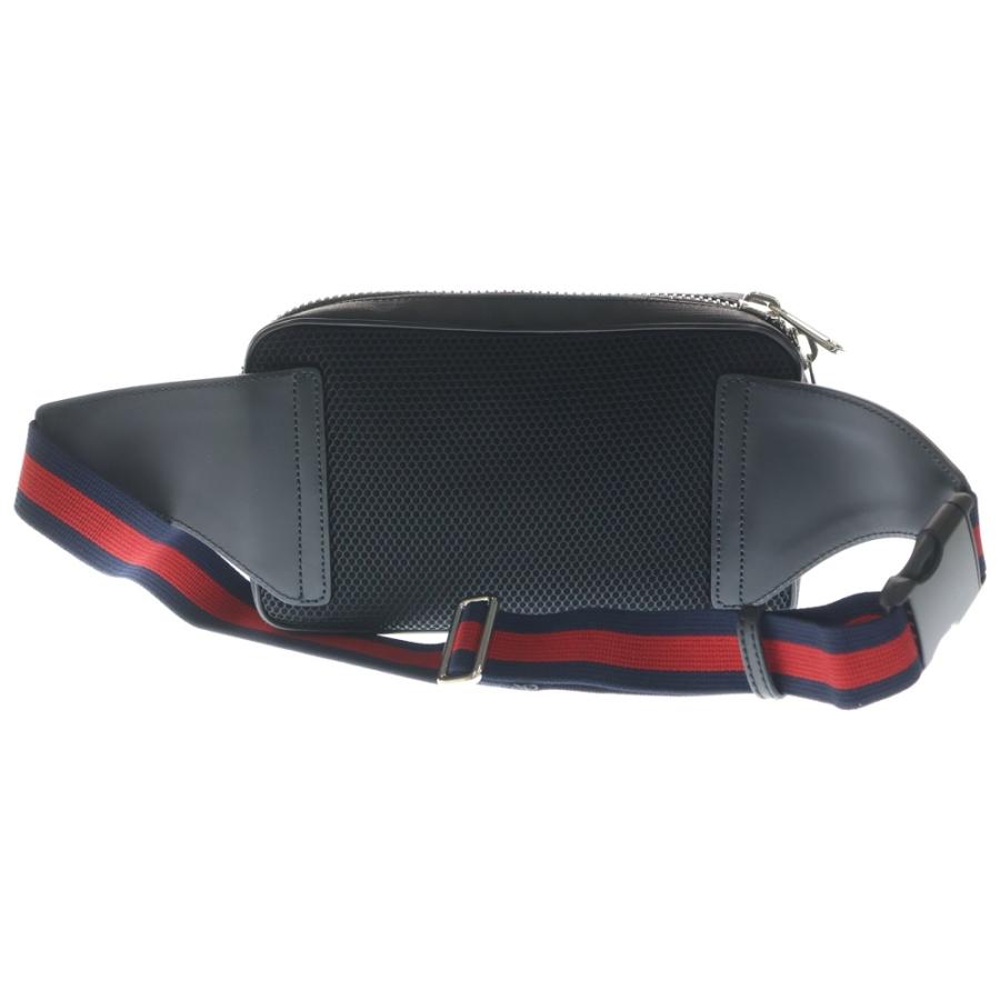 GUCCI（グッチ） GGスプリーム ボディバッグ ウエストバッグ ブラック