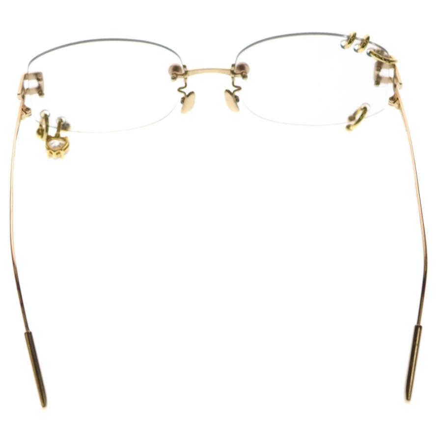 AMBUSH（アンブッシュ） Pierced Sunglasse ピアス装飾リムレス