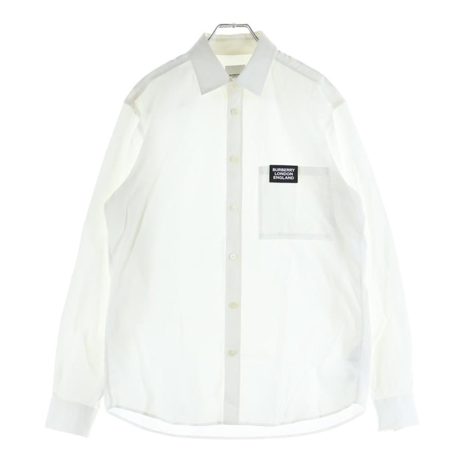 BURBERRY（バーバリー） Logo Stretch Cotton Shirt ロゴストレッチ 