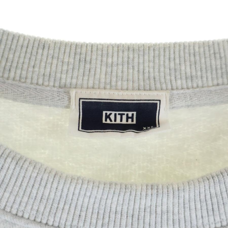 KITH（キス） ソウル限定 刺繍デザインクルーネックスウェット
