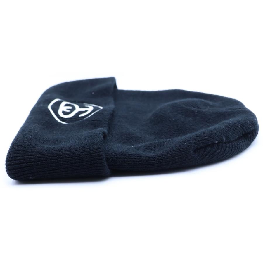 STUSSY（ステューシー） SS-Link ロゴ刺繍 ニット帽 ビーニー ブラック