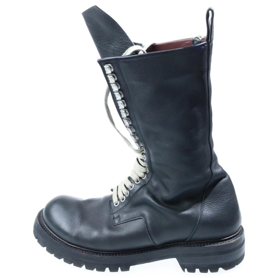 Rick Owens（リック・オウエンス） LACE-UP COMBT BOOTS レースアップ