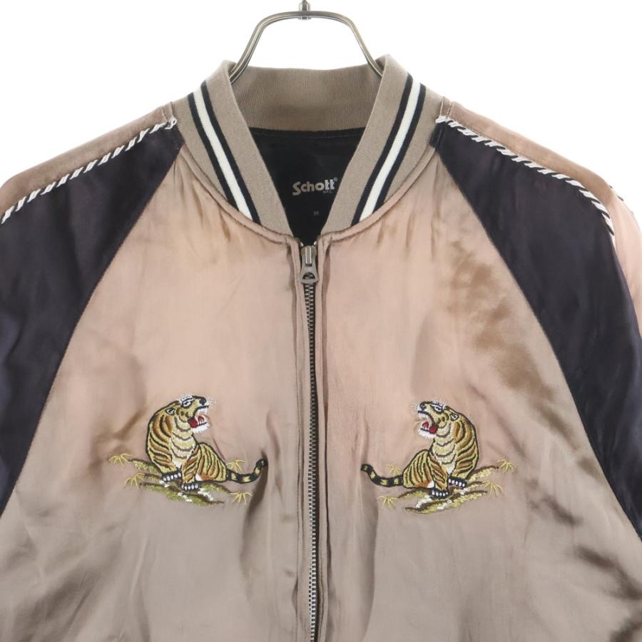 SCHOTT ショット 25SS RAYON SUKA ASING JACKET レーヨン 虎 龍