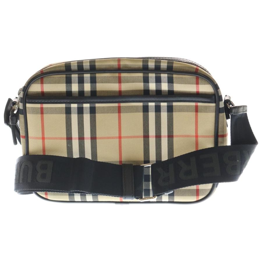 BURBERRY（バーバリー） チェック柄 クロスボディバッグ キャンバス