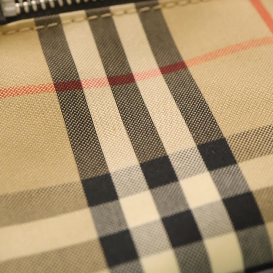 BURBERRY（バーバリー） チェック柄 クロスボディバッグ キャンバス