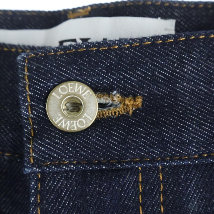 LOEWE（ロエベ） Wide leg jeans ワイド レッグ ジーンズ デニムパンツ