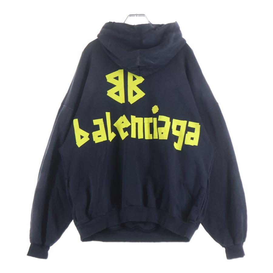BALENCIAGA（バレンシアガ） 23SS Tape Type Ripped Pocket Hoodie