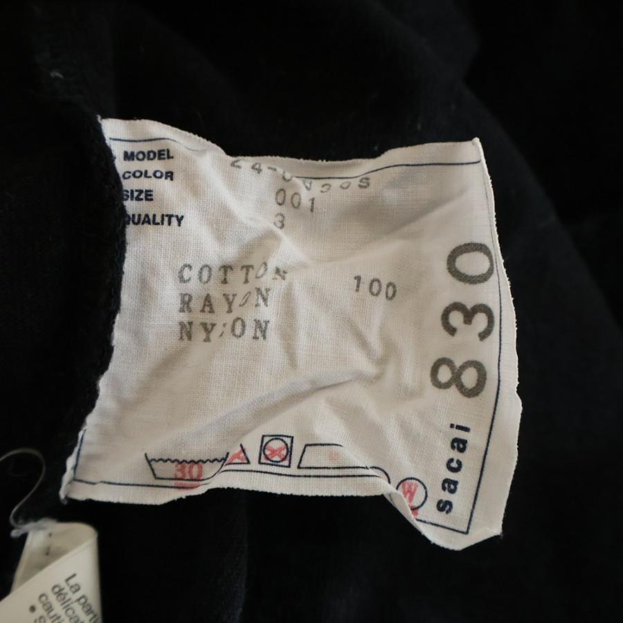 sacai（サカイ） 24AW Gonz Patch T-Shirt 24-0830S ゴンズ パッチ