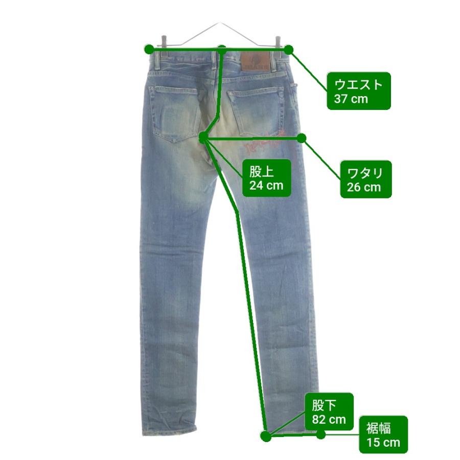 HYSTERIC GLAMOUR×NEW YORK DOLLS デニムパンツ HYSTERIC GLAMOUR × NEW YORK DOLLS denim pants | NOIR ONLINE