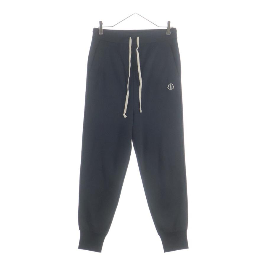 【新品】MONCLER ロゴパッチ ドローコード ナイロンジャケット MONCLER (モンクレール) ロゴパッチ付きポケット フルジップ ウエスト