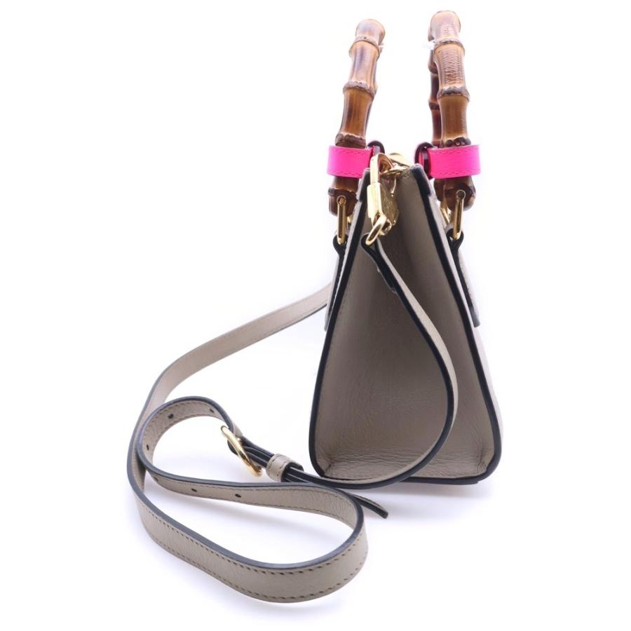 GUCCI グッチ ダイアナ ミニトートバッグ ショルダーバッグ ベージュ 655661 GUCCI（グッチ） ダイアナ ミニトートバッグ ショルダーバッグ