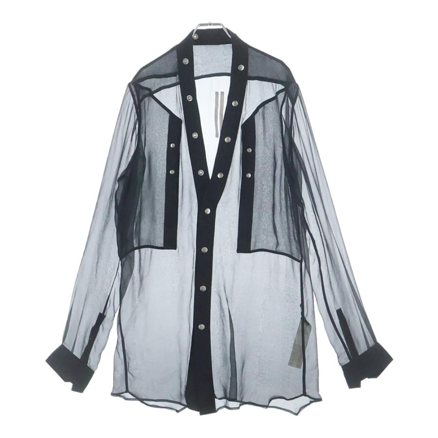 Rick Owens 22SS FOGPOCKET 羊革 レザー ラリーシャツ Rick Owens（リック・オウエンス） 22SS FOGPOCKET LARRY Shirts