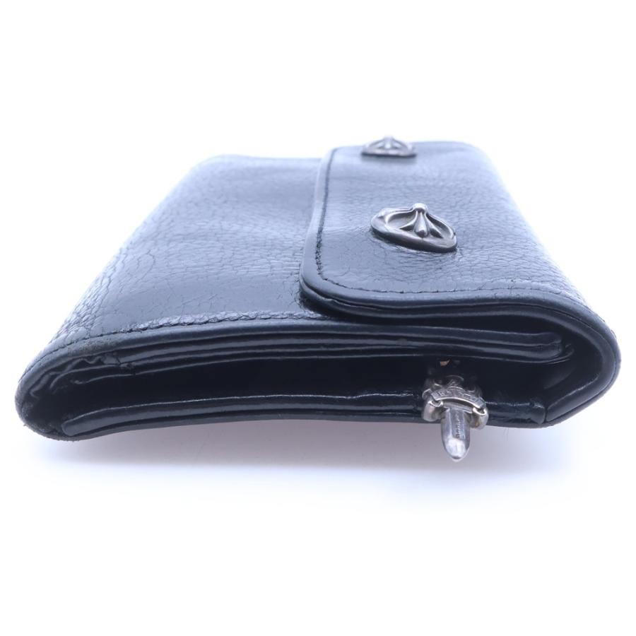 CHROME HEARTS（クロムハーツ） WAVE ウェーブ レザーウォレット 財布