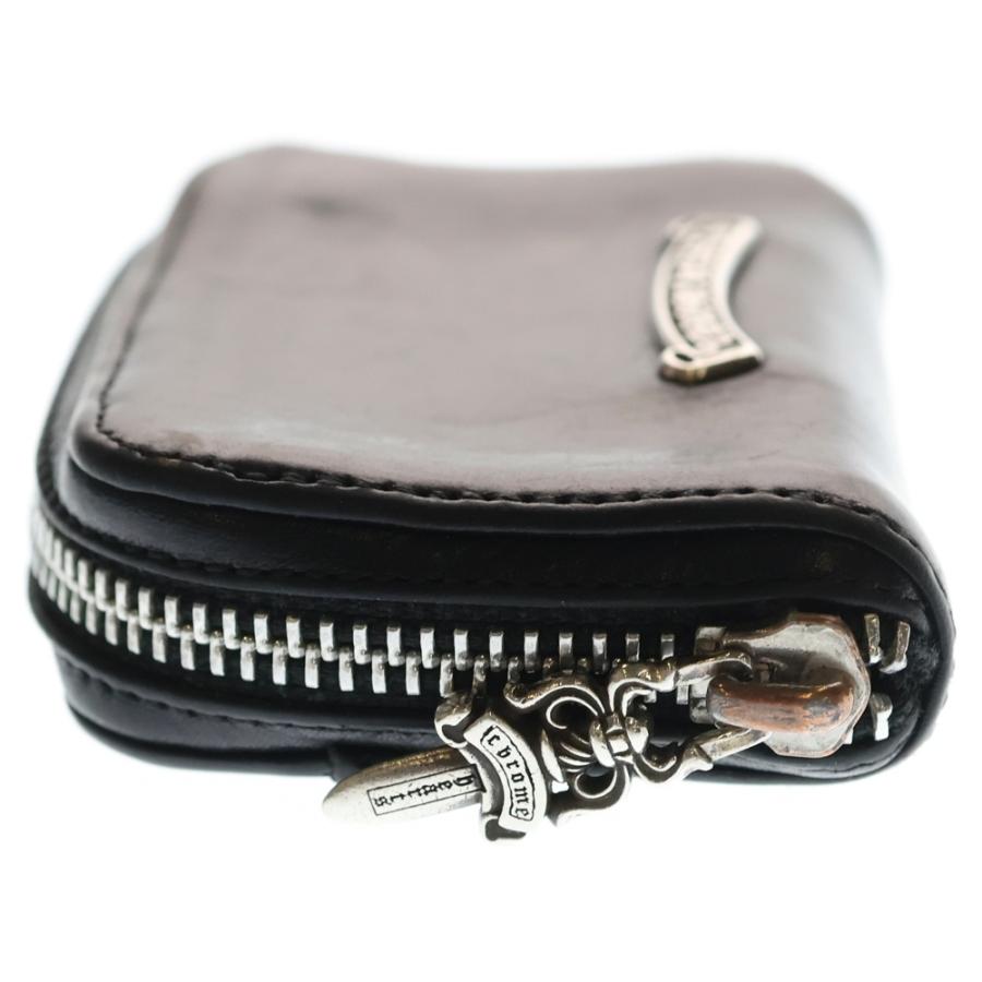 CHROME HEARTS（クロムハーツ） COIN CASE ダガーラウンドジップレザー