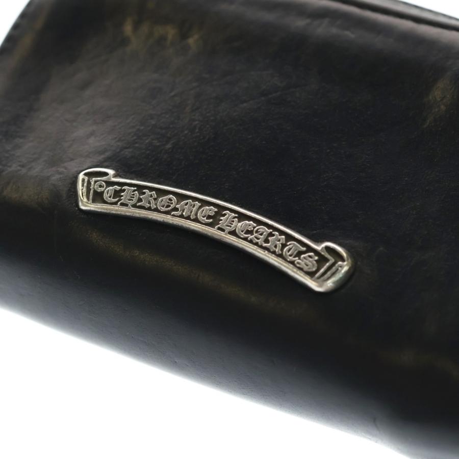 CHROME HEARTS（クロムハーツ） COIN CASE ダガーラウンドジップレザー