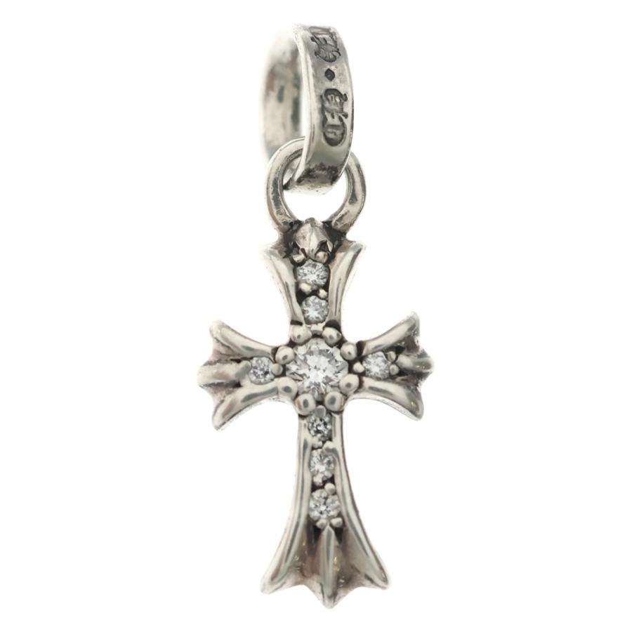 CHROME HEARTS クロムハーツ CRS BBYFAT P DMND ベイビーファットクロス PAVEダイヤ ペンダントトップ シルバーBCA234 CHROME HEARTS（クロムハーツ） CRS BBYFAT P DMND ベイビーファット