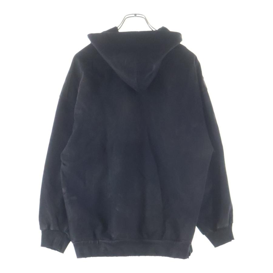 美品 BALENCIAGA ブラック パーカー BALENCIAGA（バレンシアガ） 美品○BALENCIAGA 23AW 739024 ダメージ