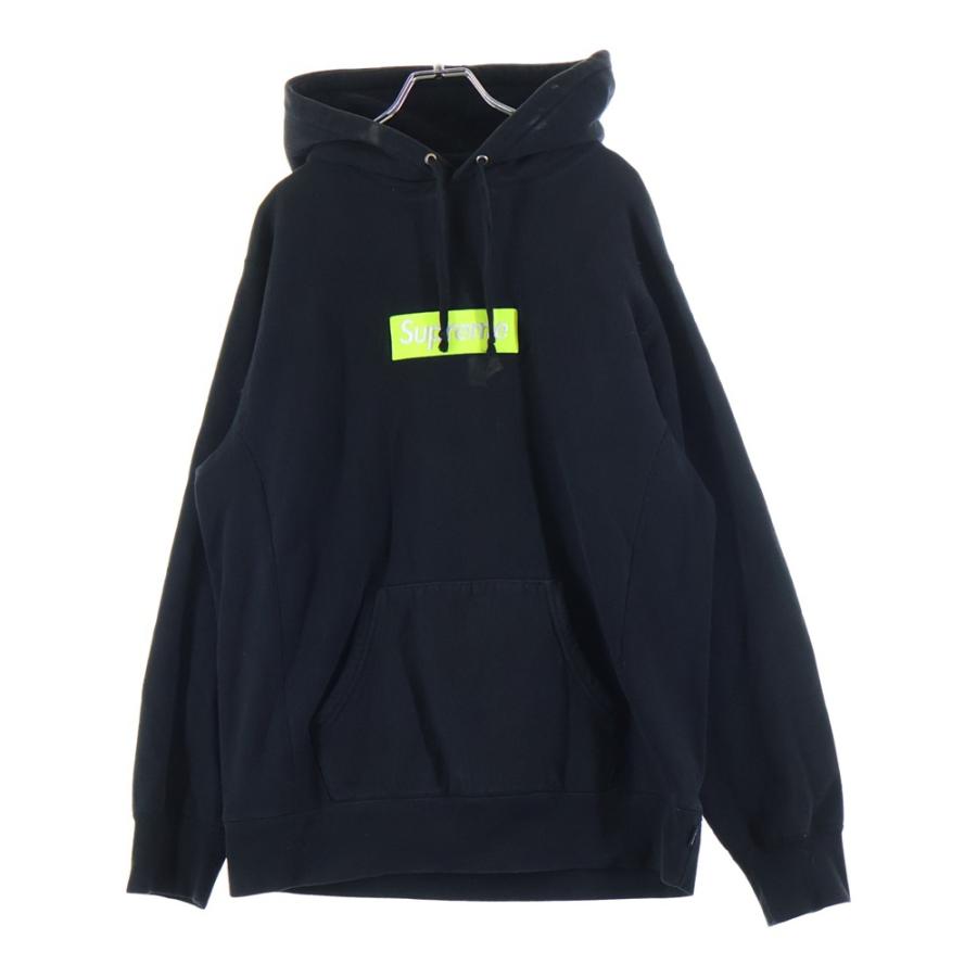 Supreme（シュプリーム） 17AW Box Logo Hooded Sweatshirt 蛍光