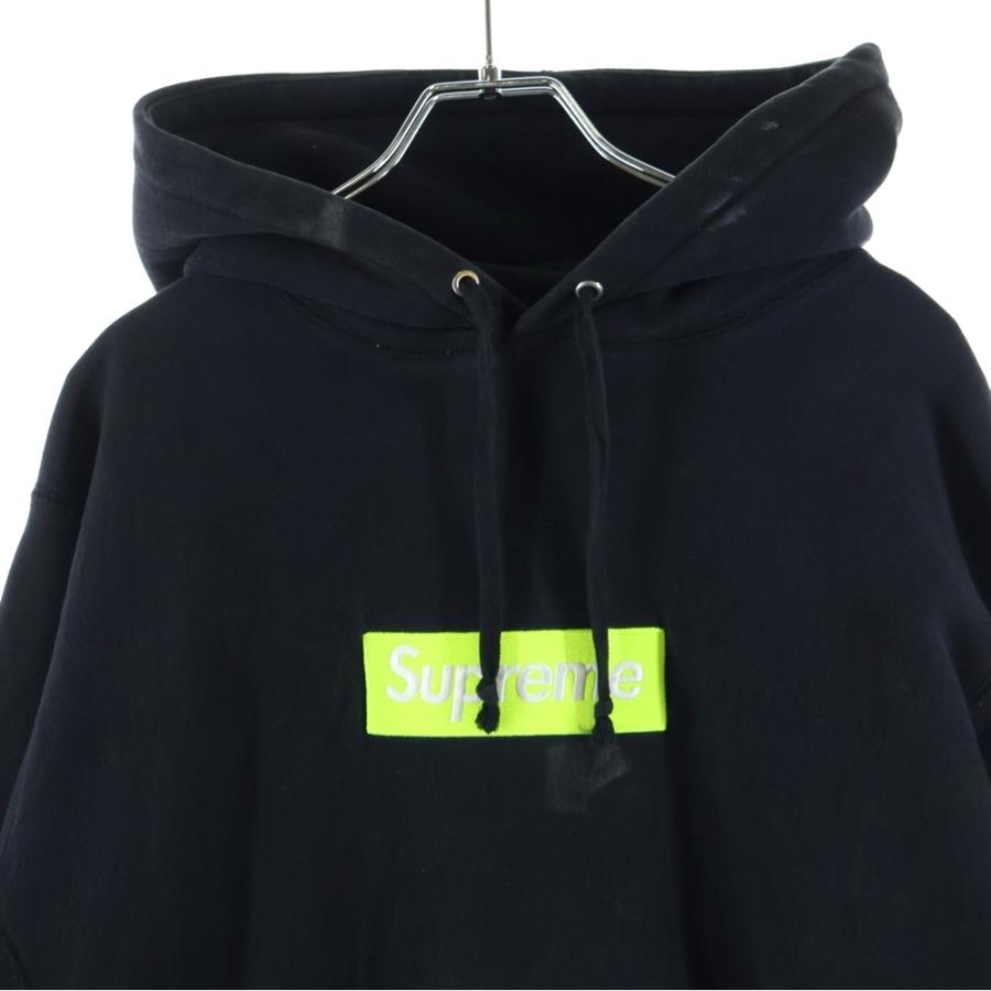 Supreme（シュプリーム） 17AW Box Logo Hooded Sweatshirt 蛍光