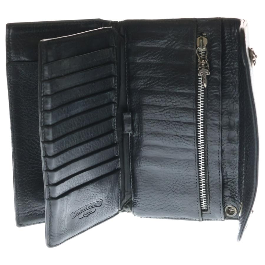 CHROME HEARTS（クロムハーツ） WAVE ウェーブ レザーウォレット 財布