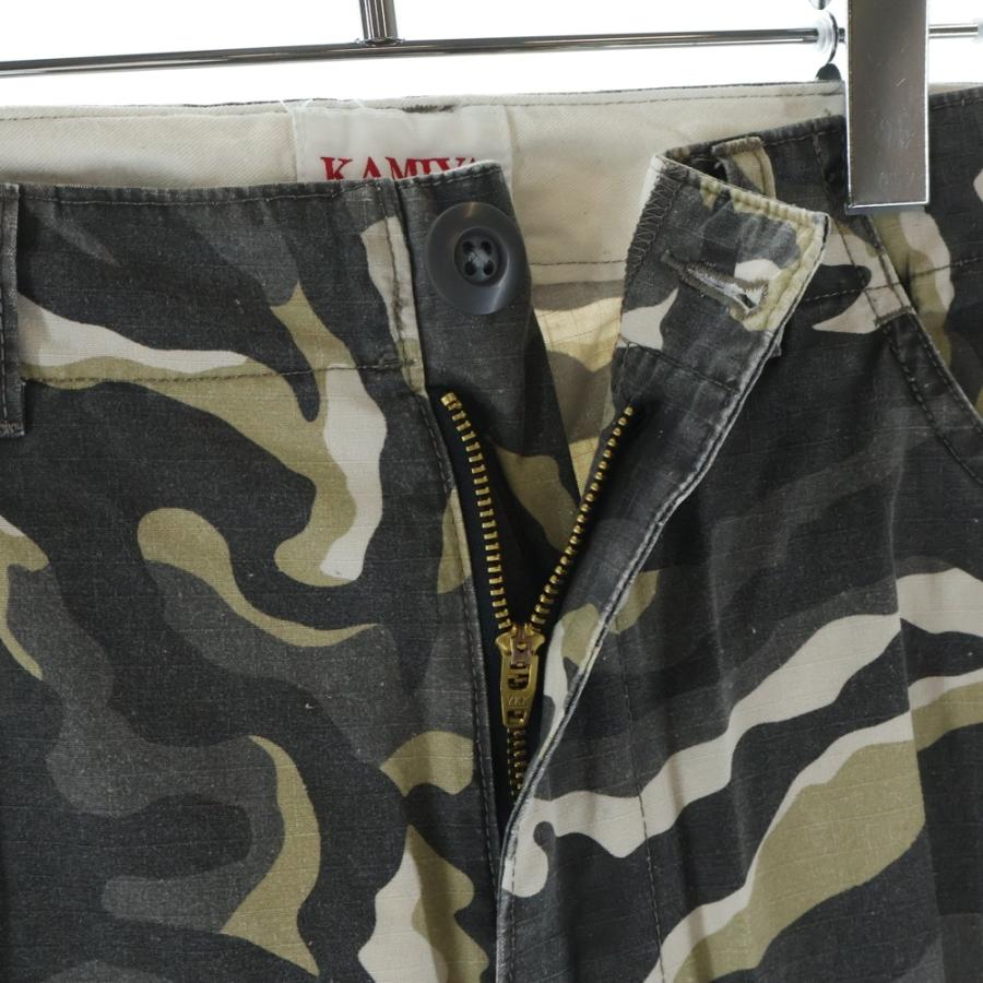 KAMIYA カミヤ 25SS Camouflage Wash Cargo Pants カモフラージュ