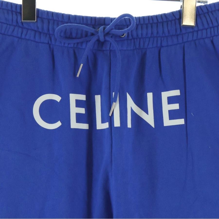CELINE セリーヌ ■21SS Loose Joggers Sweat Pants ルーズ ジョガー スウェットパンツ ブルー 2Z056052H CELINE（セリーヌ） 21SS Loose Joggers Sweat Pants ルーズ ジョガー