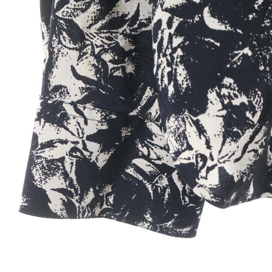 SAINT LAURENT PARIS サンローランパリ 20SS 総柄フラワーシルク 長袖