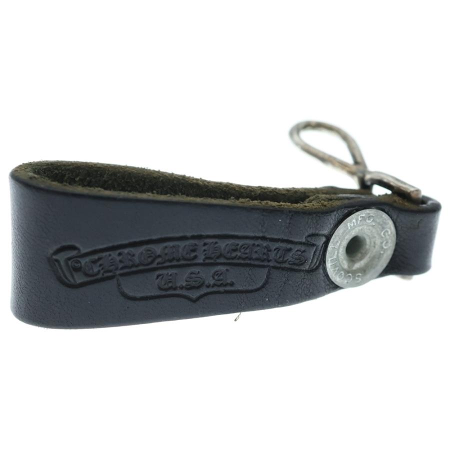 CHROME HEARTS（クロムハーツ） BELT LOOP クロスボールボタンレザー