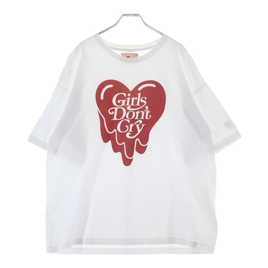 Girls Don't Cry ガールズドントクライ フロントロゴ 半袖Tシャツ