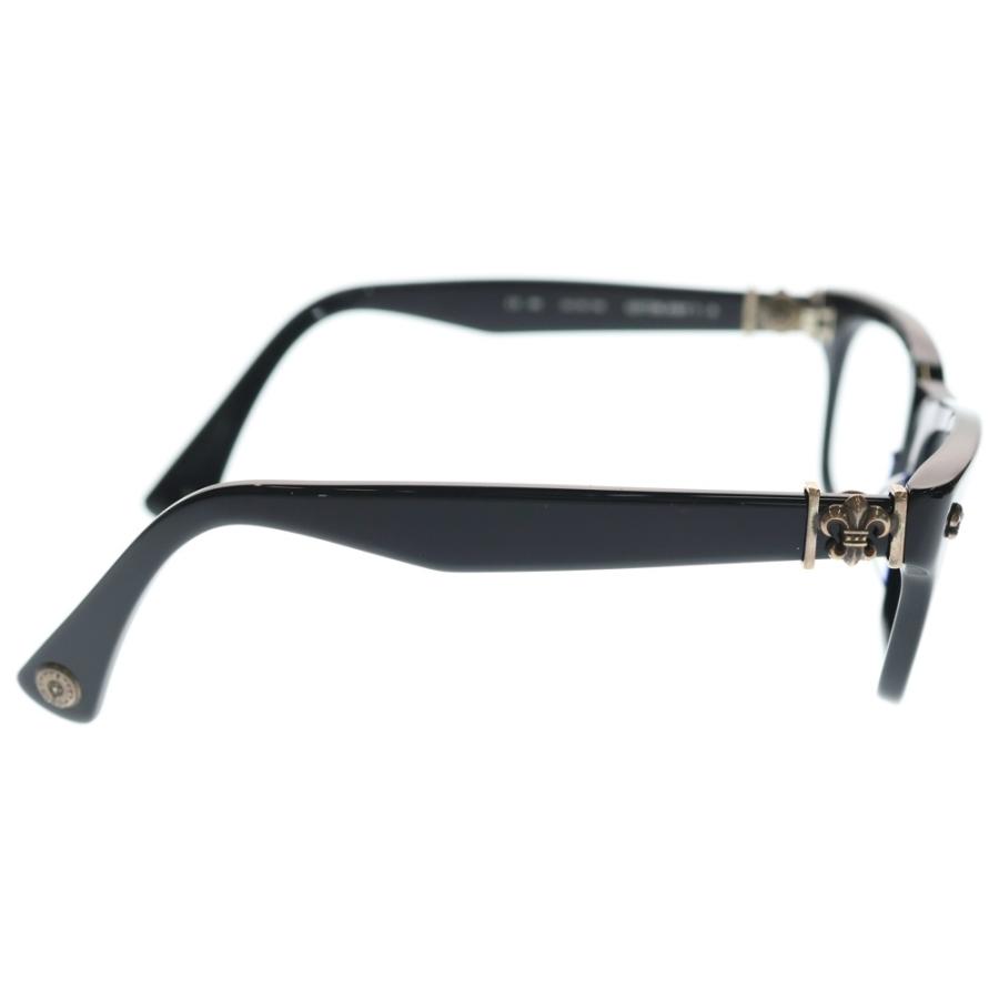CHROME HEARTS クロムハーツ GITTIN ANY？-A BSフレアテンプル ウェリントン サングラス メガネ ブラックの画像