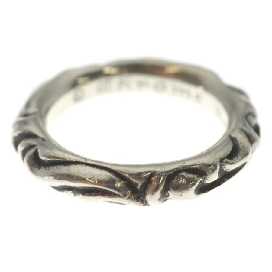クロムハーツ CHROME HEARTS スクロールバンドリング24号 CHROME HEARTS（クロムハーツ） SCRL BAND スクロールバンド リング