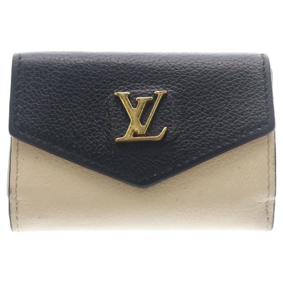 LOUIS VUITTON ルイヴィトン ポルトフォイユロックミニ ノワール ルイヴィトン LOUIS VUITTON LOUIS VUITTON ポルトフォイユ・ロック