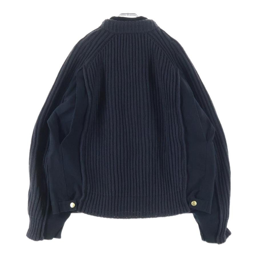 sacai（サカイ） ×Carhartt WIP Duck Wool Knit Blouson ウォッシュド
