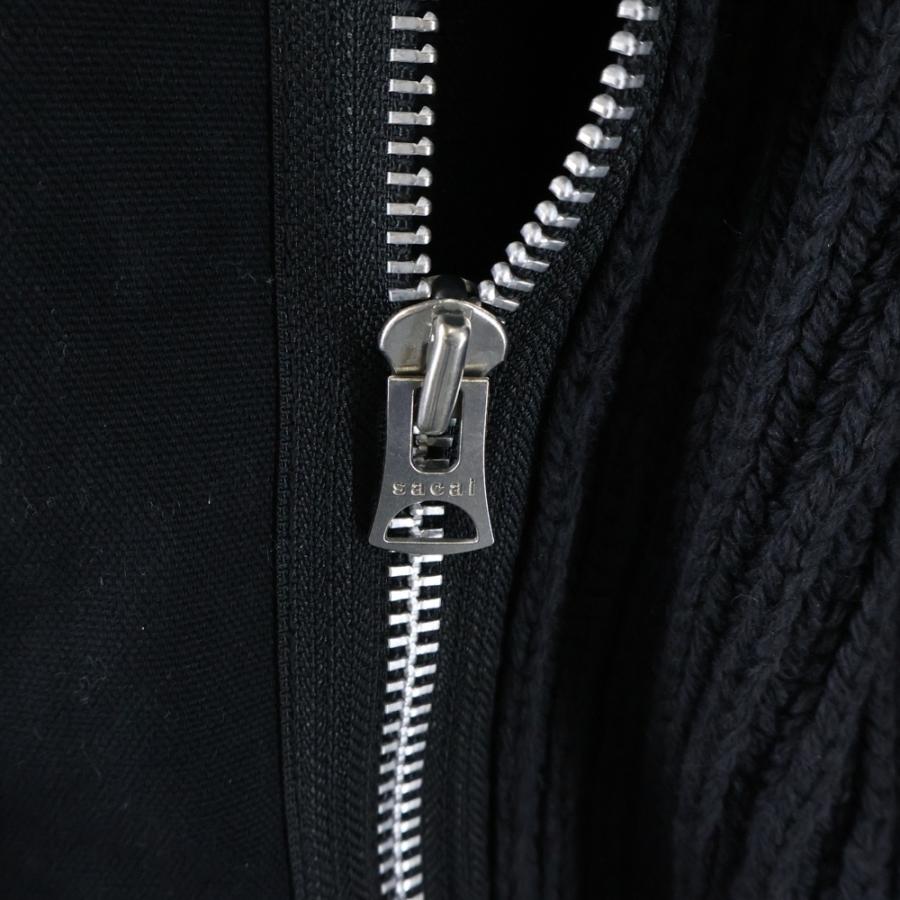sacai（サカイ） ×Carhartt WIP Duck Wool Knit Blouson ウォッシュド