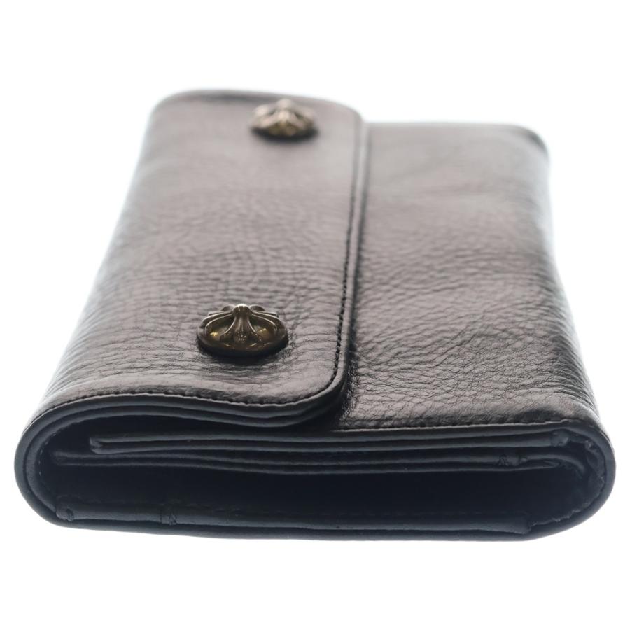 CHROME HEARTS（クロムハーツ） WAVE ウェーブ レザーウォレット 財布