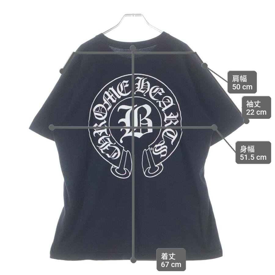 CHROME HEARTS × BELLA HADID 中古美品 CHROME HEARTS（クロムハーツ） BELLA ベラハディッド イニシャル ロゴ