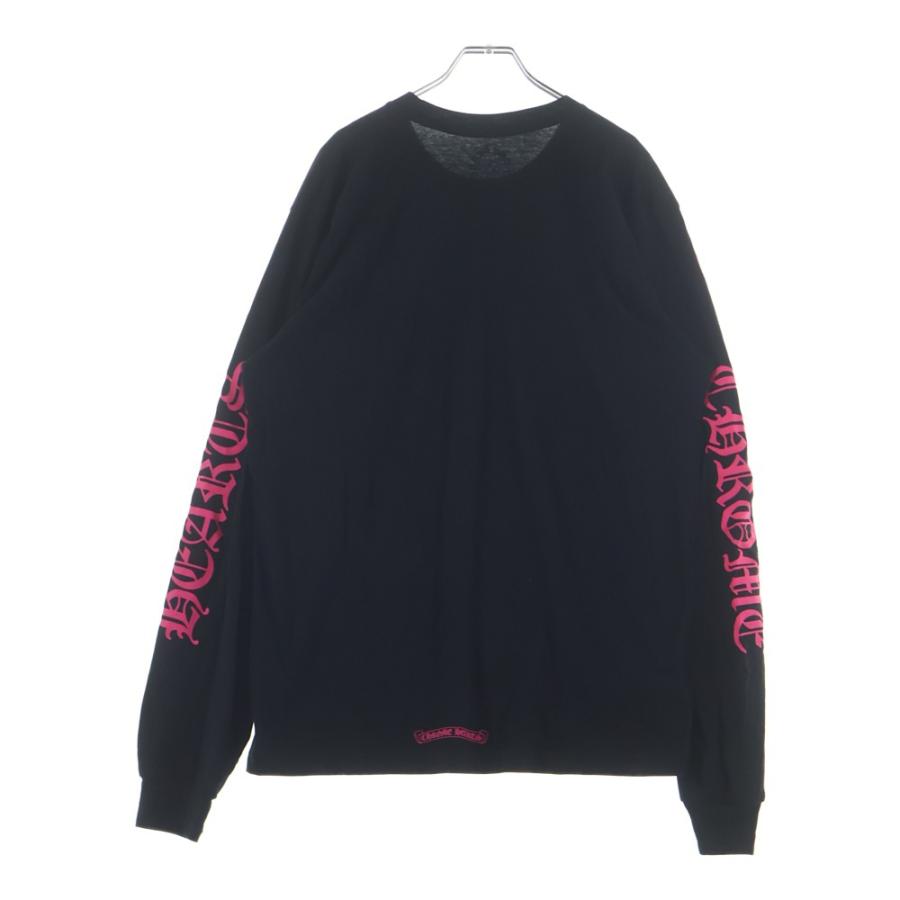 CHROME HEARTSクロムハーツNECK LOGO CH L/S TEE CHROME HEARTS（クロムハーツ） CH LS NECK LOGO ネックロゴプリント