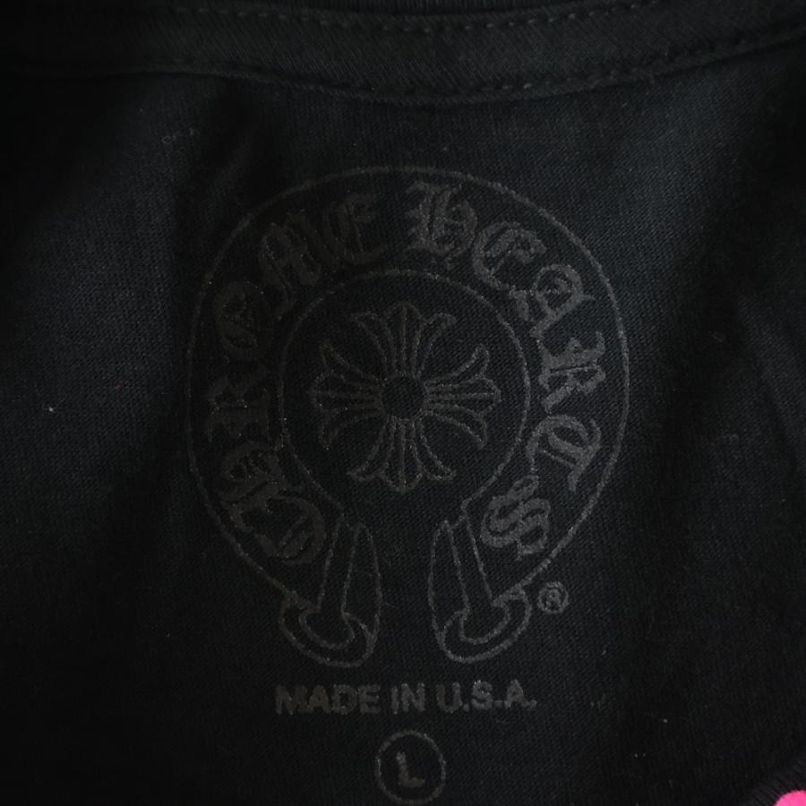 CHROME HEARTS（クロムハーツ） CH LS NECK LOGO ネックロゴプリント