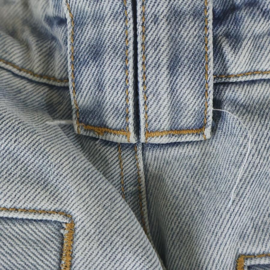 VETEMENTS（ヴェトモン） 22AW ZIPUP BAGGY DENIM PANTS ジップバギー
