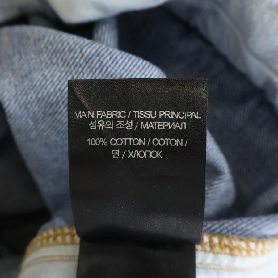 VETEMENTS（ヴェトモン） 22AW ZIPUP BAGGY DENIM PANTS ジップバギー