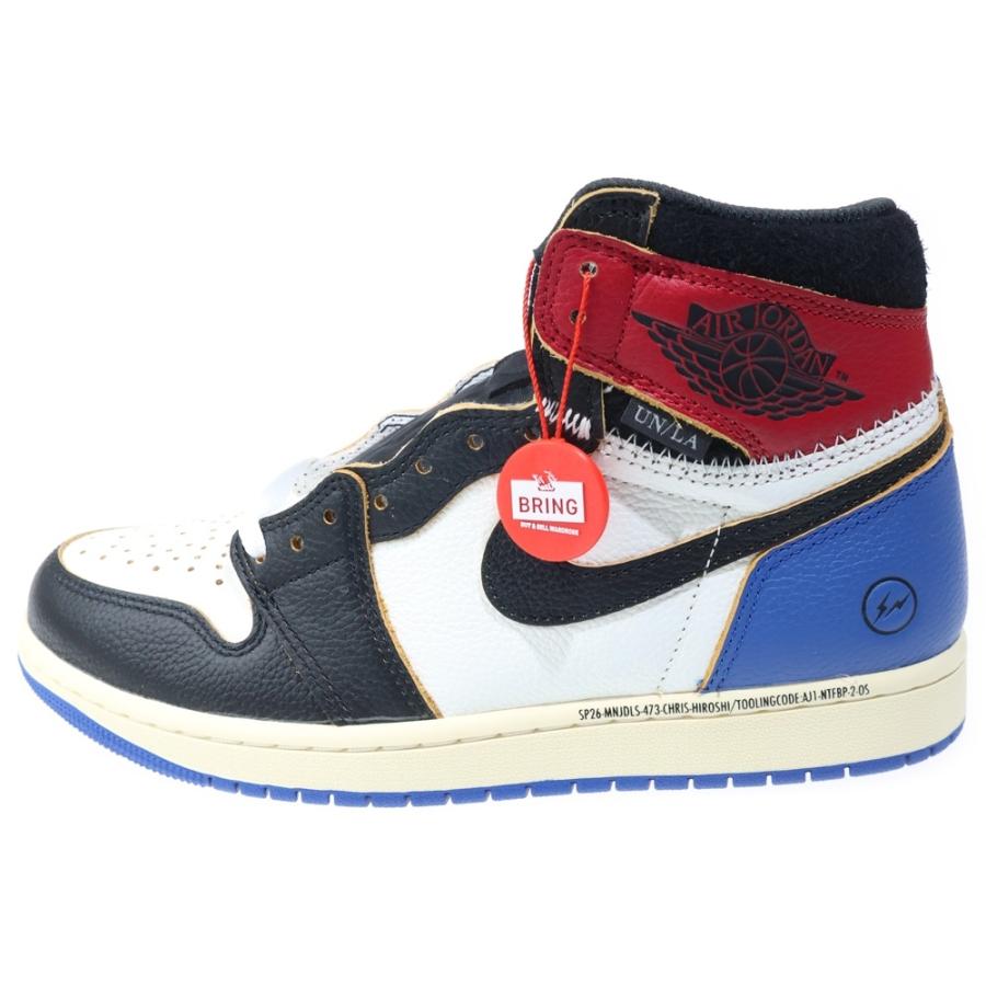 NIKE（ナイキ） ×Fragment design × UNION Air Jordan 1 High OG Black 